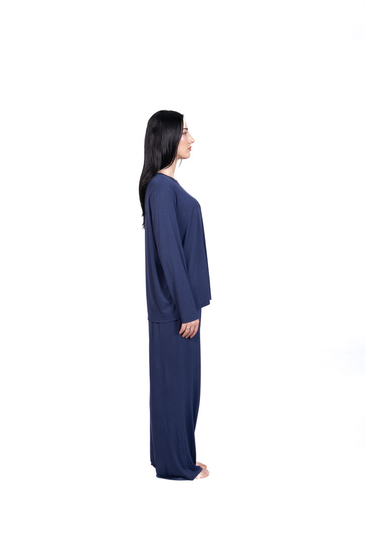 Midnight Comfort Pyjamas in Soft Bamboo
