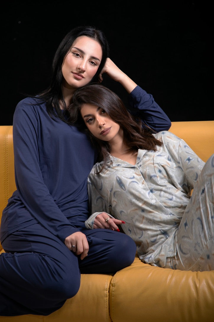 Midnight Comfort Pyjamas  in Soft Bamboo