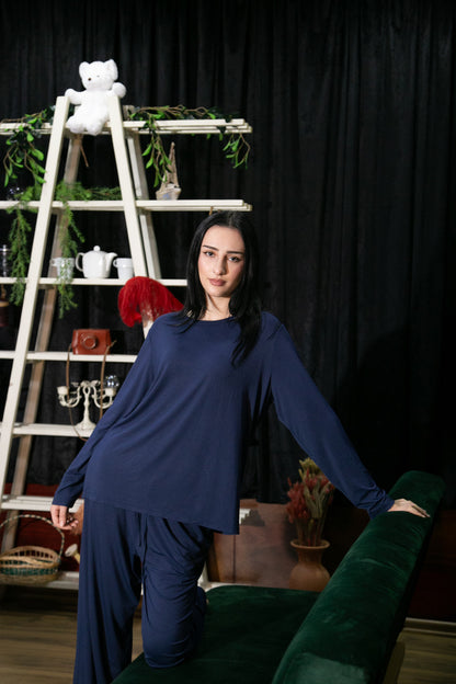 Midnight Comfort Pyjamas  in Soft Bamboo