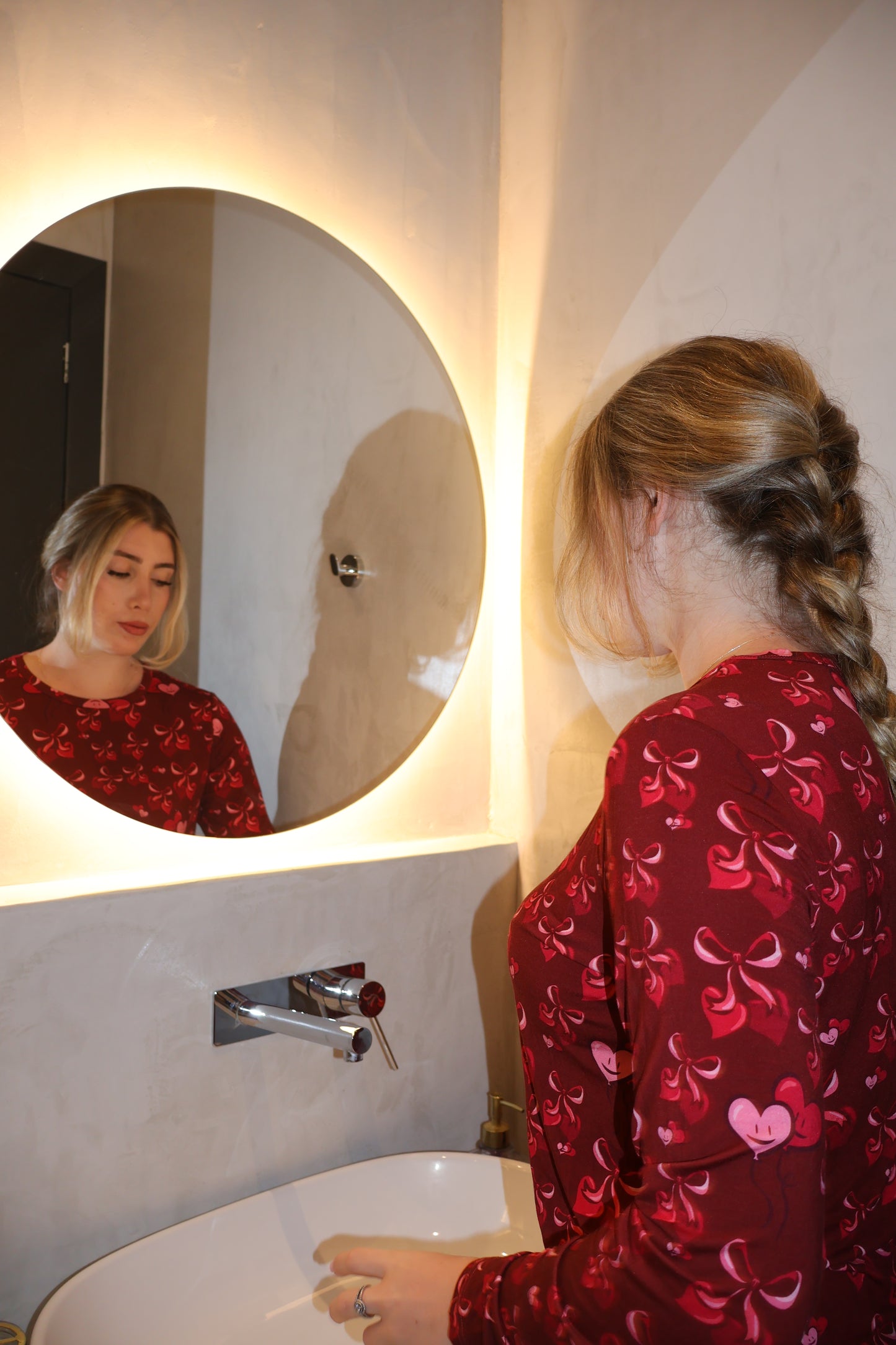 Midnight Romance Pyjamas  in Soft Bamboo