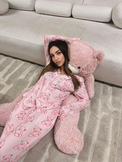 Blush Whisper Pyjamas  in Soft Bamboo