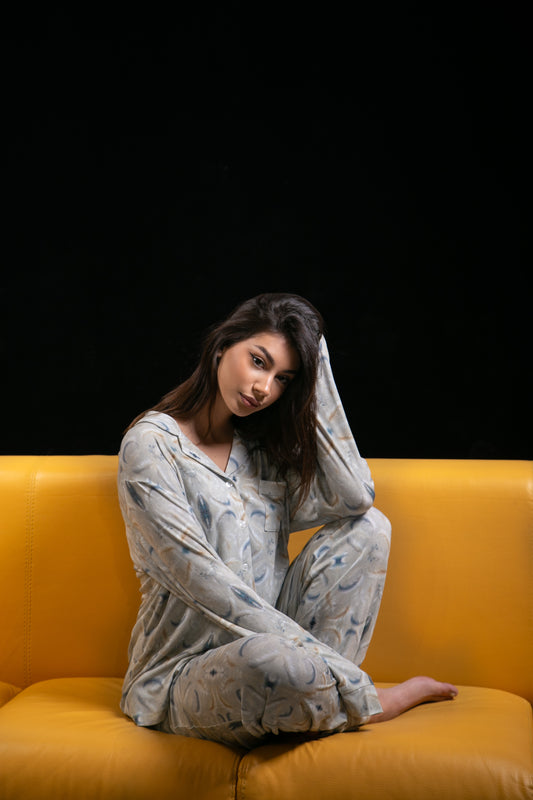 Celestial Serenity Pyjamas  in Soft Bamboo