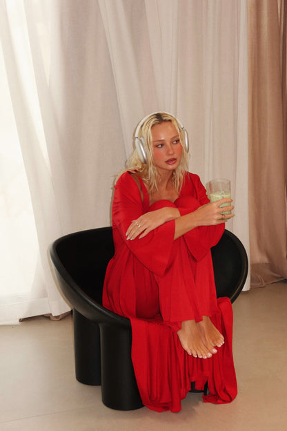 Rose Reverie 3-Piece Bamboo Pyjama Set